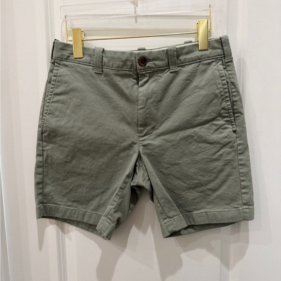 J. Crew Other - J. Crew Olive Flat Front Shorts